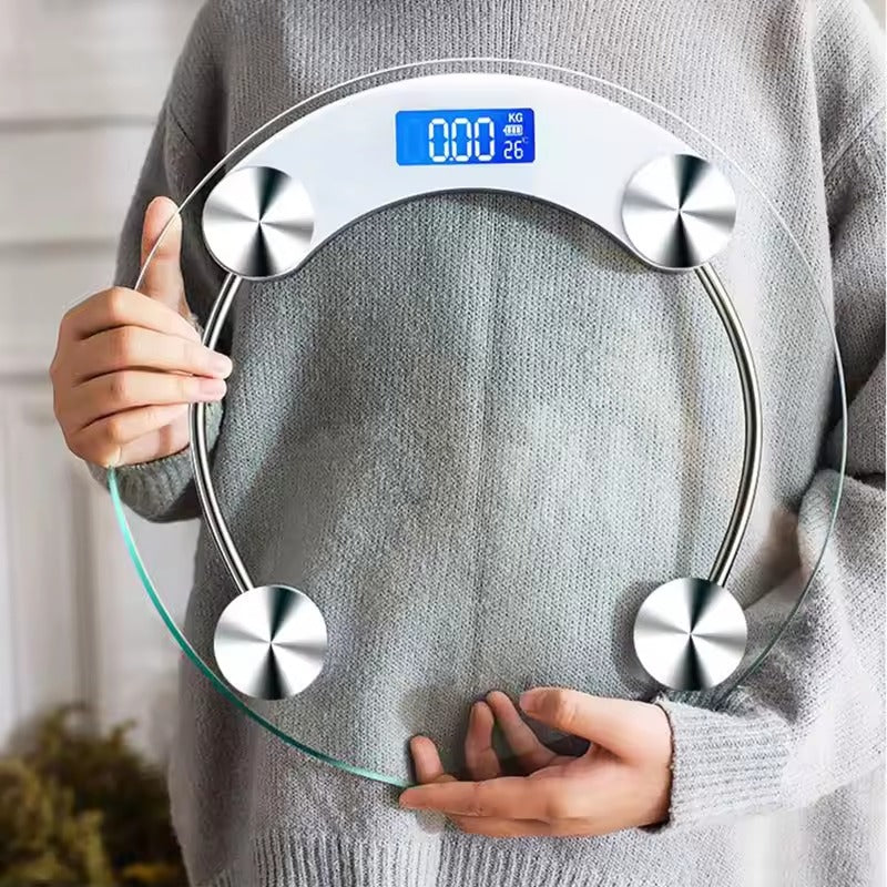 Balanza Digital de Baño 180 kg – Vidrio Templado